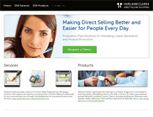 Tablet Screenshot of dsa.harlandclarke.com